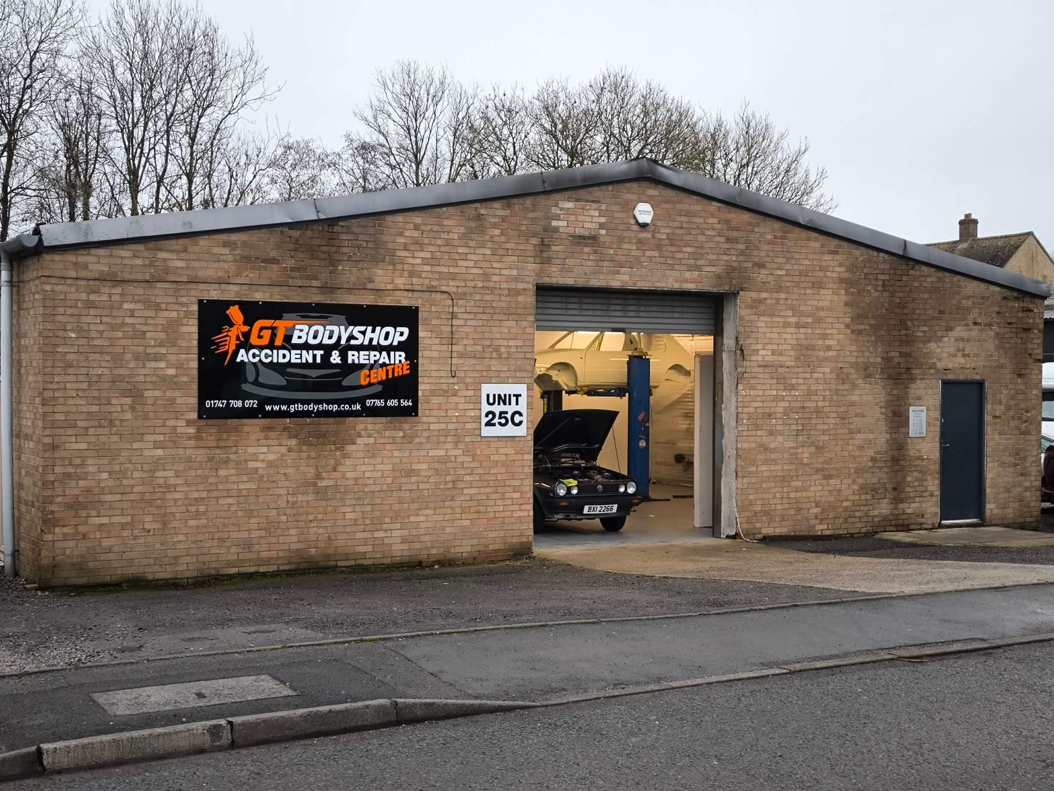 GTBodyshop professional car body repair workshop in Shaftesbury, Dorset - Expert vehicle restoration facility
